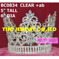 beautiful crystal pageant crown